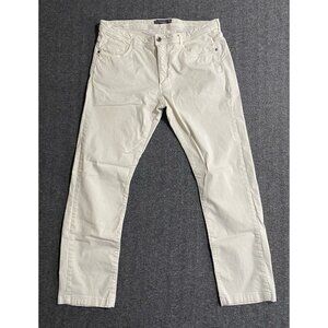 Ballin Men's Cotton Pants Modern Fit Crescent  Beige/Bone Size 36